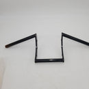 AnXin Motorcycle Handlebar Z Bars 22mm 7/8" Handlebars For Drag Custom Bobber Chopper Cruisers Softail Dyna Sportster - Black