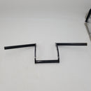 AnXin Motorcycle Handlebar Z Bars 22mm 7/8" Handlebars For Drag Custom Bobber Chopper Cruisers Softail Dyna Sportster - Black
