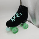 Roller Derby Elite Driftr Roller Skates (6, Black/Mint)