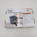 Hook On Chair, Clip on High Chair, Fold-Flat Storage Portable Baby Feeding Seat, High Load Design, Attach to Fast Table Chair Removable Seat for Home and Travel(Grey)