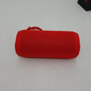 EDUPLINK Portable Bluetooth Waterproof Speaker Switch Between Bluetooth Pairing and Aux-in Mode by Phone Button Red