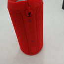 EDUPLINK Portable Bluetooth Waterproof Speaker Switch Between Bluetooth Pairing and Aux-in Mode by Phone Button Red