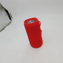 EDUPLINK Portable Bluetooth Waterproof Speaker Switch Between Bluetooth Pairing and Aux-in Mode by Phone Button Red