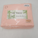 Mooreeke Bamboo Queen Sheets - Breathable Cooling Bamboo Bed Sheets with Deep Pocket - Queen Fitted Bamboo Sheet - Blush Pink