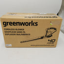 Greenworks 40V (150 MPH / 135 CFM) Cordless Leaf Blower, 2.0Ah Battery and Charger Included
