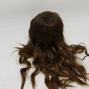 Emmor Long Brown Lace Front Wig for Women, 25 Inch Natural Hair Wavy Synthetic Wigs Middle Part Daily Hair Hand Tied/Longlife/Lightweight