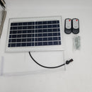 RuoKid 80W Solar Street Lights Outdoor Lamp, 84 LEDs 1500lm IP67 Light with Anti Broken Remote Control Mounting Bracket, Dusk to Dawn Security Led Flood Light for Yard, Garden, etc.