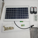 RuoKid 80W Solar Street Lights Outdoor Lamp, 84 LEDs 1500lm IP67 Light with Anti Broken Remote Control Mounting Bracket, Dusk to Dawn Security Led Flood Light for Yard, Garden, etc.