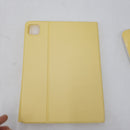 iPad Pro11 inch 2021 Keyboard Case with Mouse Detachable Wireless Bluetooth Keyboard Pencil Holder Slim Leather Smart Cover for iPad Pro 11 inch 3rd Gen (iPad Pro 11 2021, Yellow)