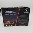 Portable Power Station 300W, FLYLINKTECH 75000mAh 277.5Wh Battery Power Station for Camping Home Use CPAP, Emergency Backup Lithium Battery Power Supply with LED Flashlight 2 AC Outlets 2 DC 4 USB Ports