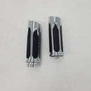 NHPJ Motorcycle 1"(25mm) Electronic throttle Handlebar Hand Grips For Harley Touring Street Glide Road King FLH/T FLHX FLHR 2008-2017 by Wire Models (chrome)