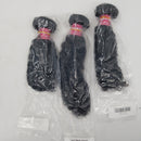 Nadula 10A Unprocessed Brazilian Virgin Curly 3 Bundles 95-100g/ Bundle Natural Color Remy Human Hair Weave (12 14 16inch)