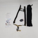 ADORENCE Lengthened Saxophone Shoulder Strap - Genuine Leather, 100% Handmade, No Stress on Neck Shoulder Strap for Sax Bass Tenor Alto