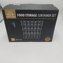 Airtight Food Storage Containers Set with Lids (24 Pack) for Kitchen and Pantry Organization - BPA Free Kitchen Canisters for Cereal, Rice, Flour & Oats - Free Marker and 24 Labels