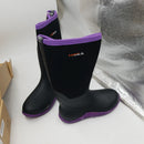HISEA Women's Rubber Rain Boots Waterproof Insulated Garden Shoes Outdoor Hunting Working Riding Neoprene Boots