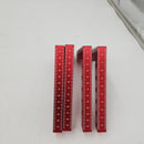 90 Degree Positioning Squares Right Angle Clamps 5.5" Aluminum Alloy Woodworking Carpenter Corner Clamping Tool for Picture Frame Box Cabinets Drawers (4Pcs Red)