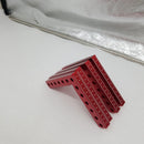 90 Degree Positioning Squares Right Angle Clamps 5.5" Aluminum Alloy Woodworking Carpenter Corner Clamping Tool for Picture Frame Box Cabinets Drawers (4Pcs Red)