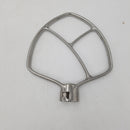 Flat Beater Compatible for Kitchen-Aid 5/6 Qt.Bowl-Lift Stand Mixers/Polished 18/8 Stainless Steel Paddle Accessories/No coating/Dishwasher Safe/Replacement for KN256CBT