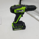 Greenworks 24V Brushless Cordless 1/2-Inch Drill / Driver, (2) 1.5Ah USB Batteries (USB Hub) and Charger Included DD24L1520