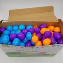 200 Pcs Prefilled Easter Eggs with Novelty Toys and Stickers, 2 3/8" for Filling Treats, Easter Theme Party Favor, Easter Eggs Hunt, Basket Stuffers Fillers, Classroom Prize