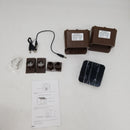 Driveway Alarms- 1/2Mile Solar Driveway Alarm System- Up to 70FT Wide Sensor Range- Fully Weatherproof Outdoor Motion Sensor&Detector DIY Security Alert System-1 Receiver and 2 Sensors KIT