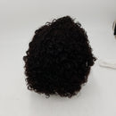 Brazilian Wigs 10 inch Short Kinky Curly Human Hair Wigs For Black Women Short Wigs No Lace Front Natural Color