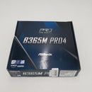 ASRock B365M PRO4 LGA1151/ Intel B365/ DDR4/ Quad CrossFireX/ SATA3&USB3.1/ M.2/ A&GbE/ MicroATX Motherboard