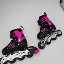 Dikashi Kids Girls Roller Blades for Girls Ages 5-8,Adjustable Inline Skates for Girls Ages 5-8 Pink