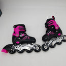 Dikashi Kids Girls Roller Blades for Girls Ages 5-8,Adjustable Inline Skates for Girls Ages 5-8 Pink