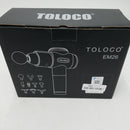 TOLOCO Massage Gun, Upgrade Percussion Muscle Massage Gun for Athletes, Handheld Deep Tissue Massager, Father's Day Gifts from Daughter Son Wife, Gifts for Men Women, Black