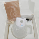 Wearable Breast Pump, Hands Free Breast Pump, Mosbaby Electric Portable Breastfeeding Pump with 3 Mode & 12 Levels, 2 Sizes of Flanges, Strong Suction Pain Free Single Breast Pumps (24/27mm Flange)