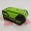 Biswaye 29472 6.0Ah 40V Lithium Battery Replacement for GreenWorks 40V G-MAX Power Tools 29462 29252 20202 22262 25312 25322 20642 22272 27062 21242 Battery