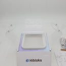 HiBloks Charging Station for Oculus Quest 2, Illuminated VR Stand for Quest 2, Magnetic Controller & Headest Display Charger with 2 Rechergeable Batteries, Battery Cover and USB-C Charger Cable