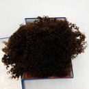 Short Curly Wigs for Black Women Human Hair Kinky Curly Human Hair Wigs with Bangs Short Afro Kinky Curly Wig for Women Brazilian Virgin Glueless Wig 180% Density Bob Wig Human Hair
