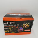 ZOTOYI Outdoor LED String Lights, 100Ft ST38 Waterproof IP65 Patio String Lights with 50+2 Dimmable LED Filaments Shatterproof Plastic Bulbs, Vintage Backyard Lights for Bistro Gazebos Party Wedding