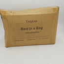 CozyLux Twin Bed in a Bag Light Grey Seersucker Textured Comforter Set with Sheets 5-Pieces for Girls and Boys - Bedding Sets with Comforter, Pillow Sham, Flat Sheet, Fitted Sheet, Pillowcase