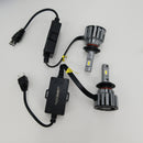 H7 Led Headlight Bulbs, Novsight 80W 12000LM Super Bright Headlamp Conversion Kit,with Automotive Grade LED Chips, High-speed Silent Fan, CANbus-Ready 6000K Xenon White 2-Pack