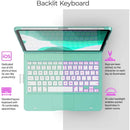 TYPECASE Touch - iPad Pro 11 Case 2020 with Keyboard & Touchpad - Magic Keyboard Style Trackpad & Smart Backlit Keys for 1st & 2nd Gen 11-inch iPad 2018-2020, Compatible with Apple Pencil (Seafoam)