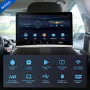 10.6 Inch 4K 1080P Android 10.0 Universal Headrest Monitor Video Player for Car TV Touch Screen Support Headset WiFi/Bluetooth/USB/SD/HDMI in/FM/Airplay NO DVD (2G ram 16G ROM (2PC)+Output)