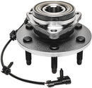 Detroit Axle - 4WD 6-Lug Front Wheel Hub Bearing Replacement for Escalade ESV EXT Avalanche Express 1500 Silverado Suburban Tahoe Sierra Yukon Savana