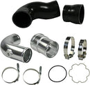 MOCW 3.5" Cold Side Intercooler Pipe & Boot Upgrade Kit Compatible with 2011-2016 Ford 6.7L Powerstroke Diesel F-250 F-350 F-450, Silver