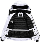 RUPUMPACK Women's Waterproof Insulated Ski Jackets Windproof Warm Snowboard Jacket Snow Rain Winter Jacket