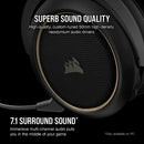 Corsair HS70 Pro Wireless Se Gaming Headset, Cream/Black