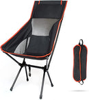 Camping Chairs, Sportneer Height Adjustable Folding Backpacking Chair 2 Pack Portable Ultralight Compact Small Camp Chair for Camping Outdoors Lawn Hiking Beach Travel Sport with Carry Bags