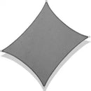 Artpuch 12' x 12' Sun Shade Sails Square Canopy, Dark Grey UV Block Cover for Outdoor Patio Garden Yard
