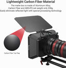 SMALLRIG Lightweight Matte Box for Mirrorless DSLR Cameras Compatible with 67mm/ 72mm/77mm/82mm/114mm Lens - 2660