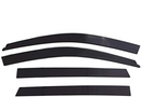 Auto Ventshade 894037 Low Profile Dark Smoke Ventvisor Side Window Deflector, 4-Piece Set for 2005-2018 Nissan Frontier Crew Cab