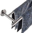 JQK Double Towel Bar, 24 Inch Stainless Steel Bath Towel Rack for Bathroom, Towel Holder Brushed Wall Mount, Total Length 27.16 Inch, TB100L24-BN