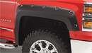 Bushwacker 40115-02 Black Pocket/Rivet Style Smooth Finish Front Fender Flares for 2019-2021 GMC Sierra 1500