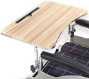 Nurth Wheelchair Tray Table withMobile Phone Stand/Card Slot, Shower Wheelchair,Removable Wheelchair Lap Tray,Medical Portable Wheelchair Desk for Eating, Reading, Resting